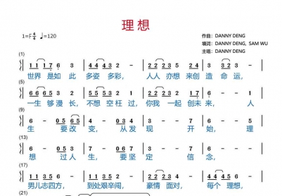 《理想》原创歌曲 DANNY主唱